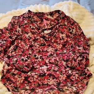 Floral Print Women's Top